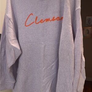 Clemson Women's Sweater - Light Purple
